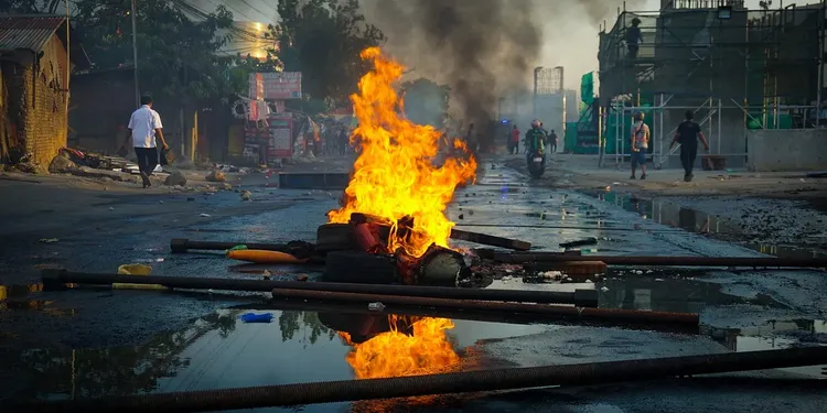 Kasaï central : plusieurs dégâts matériels suite à une marche de colère des motards pour dénoncer  l’insécurité