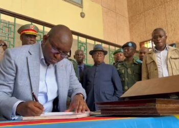 RDC : Sama Lukonde promet le soutien du Gouvernement à l’Académie militaire de Kananga